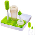 Travel Bottle Drying Rack Portable Baby Bottle Drying Rack for Working Mom or Camping with Baby - Travel Bottle Cleaner Kit - Baby Travel Gear